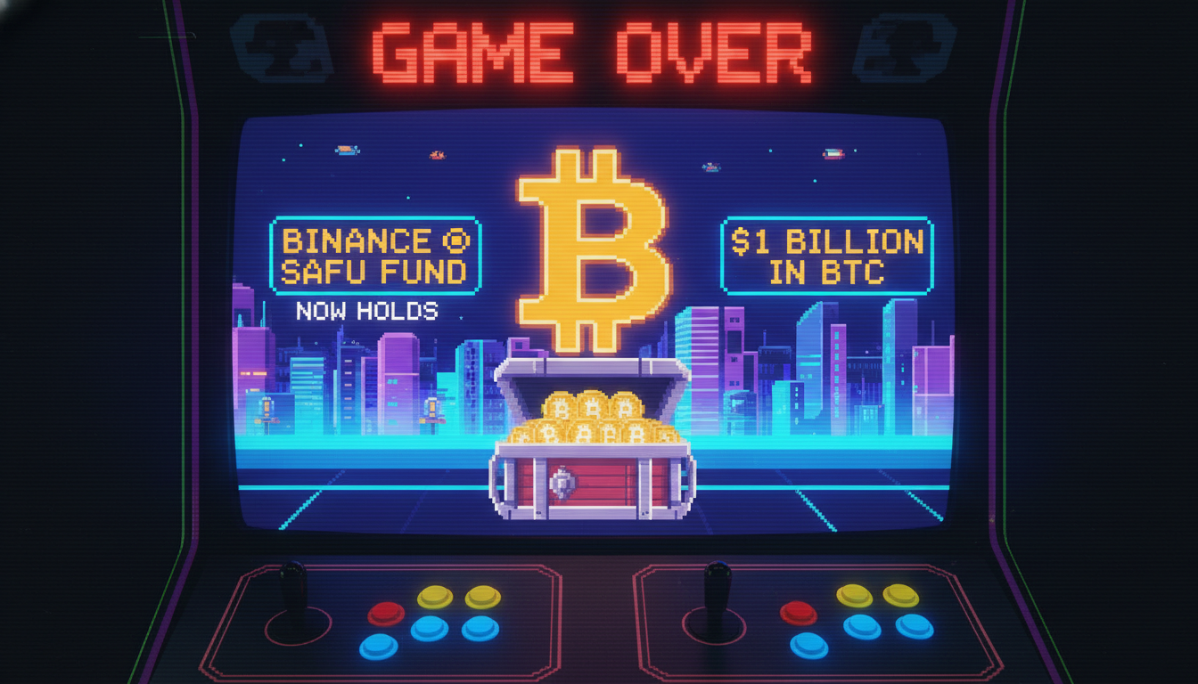 Binance SAFU Fund Now Holds $1 Billion in Bitcoin Binance SAFU Fund Now Holds $1 Billion in Bitcoin