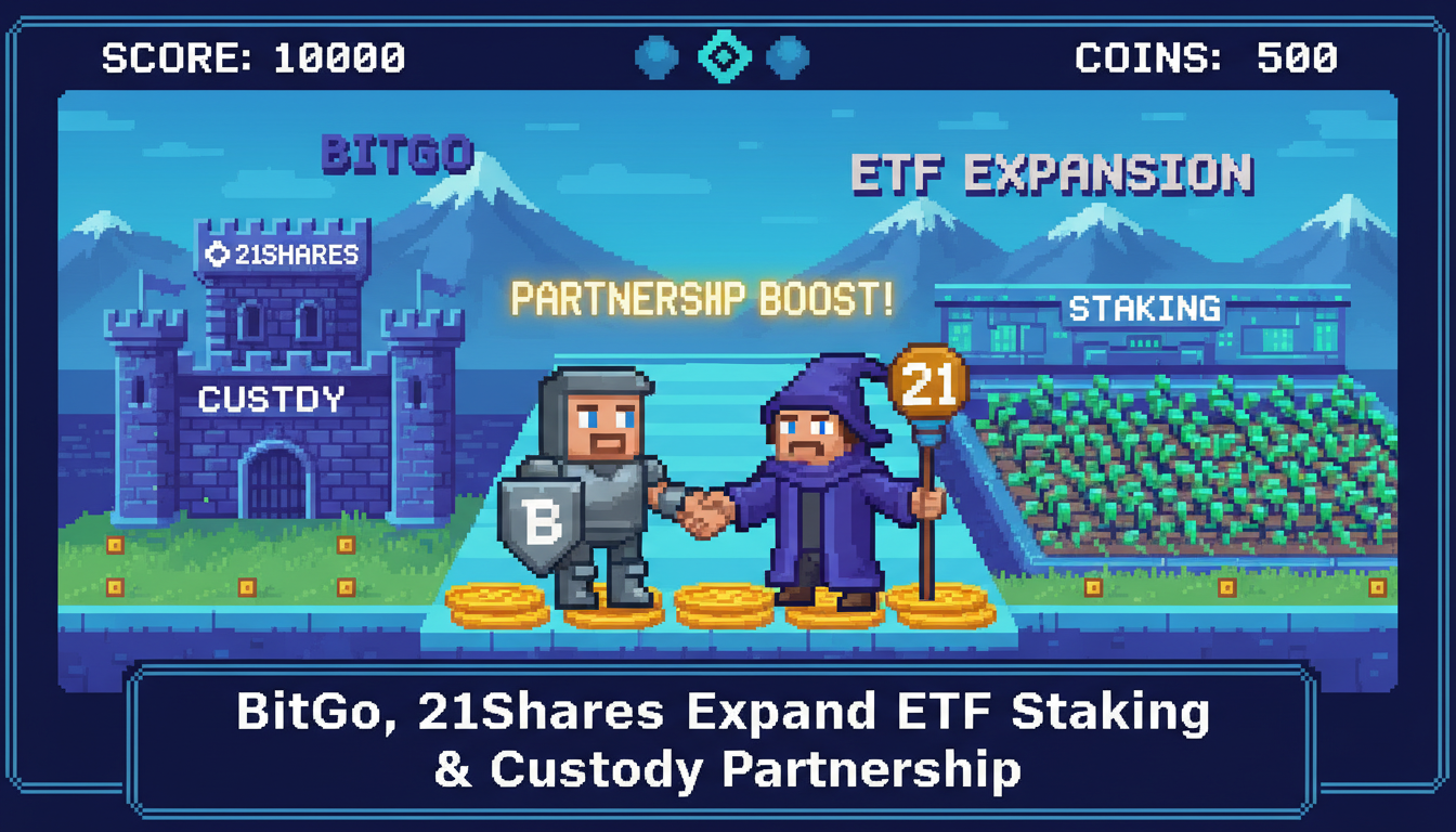 BitGo, 21Shares Expand ETF Staking & Custody Partnership