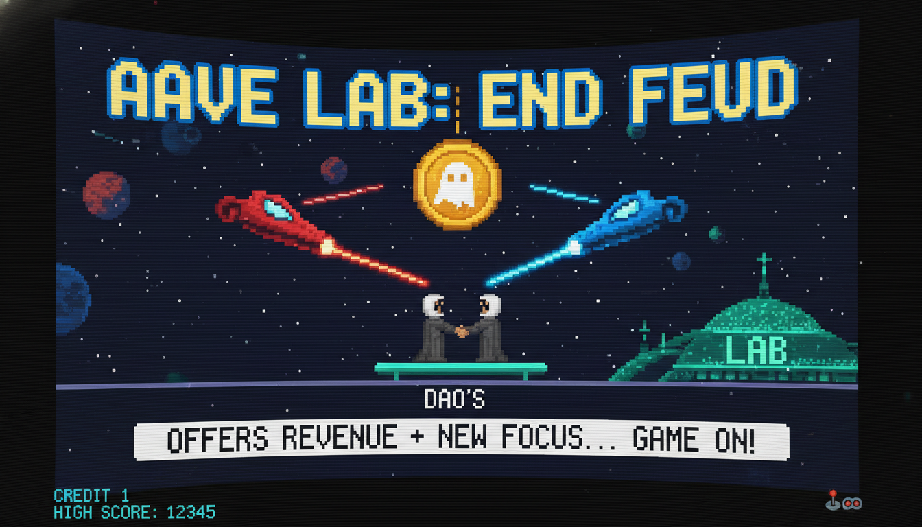 Aave Lab Offers Revenue, New Focus to DAO’s End Feud