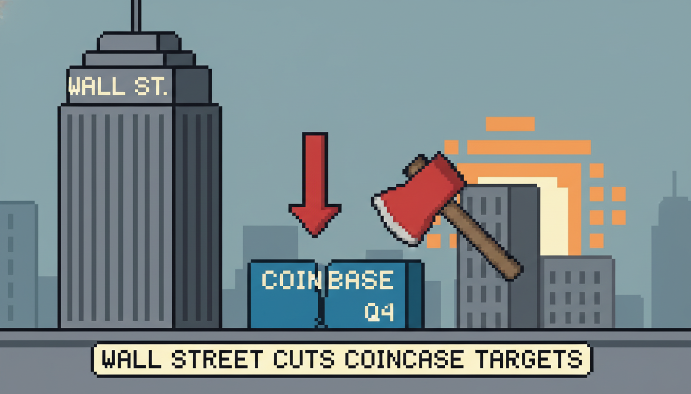 Wall Street Cuts Coinbase Targets After Q4 Results