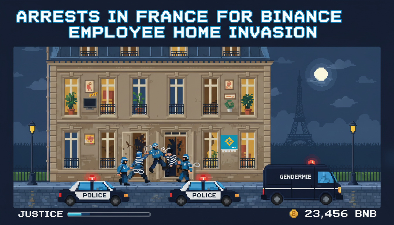 Arrests in France for Binance employee home invasion Arrests in France for Binance employee home invasion