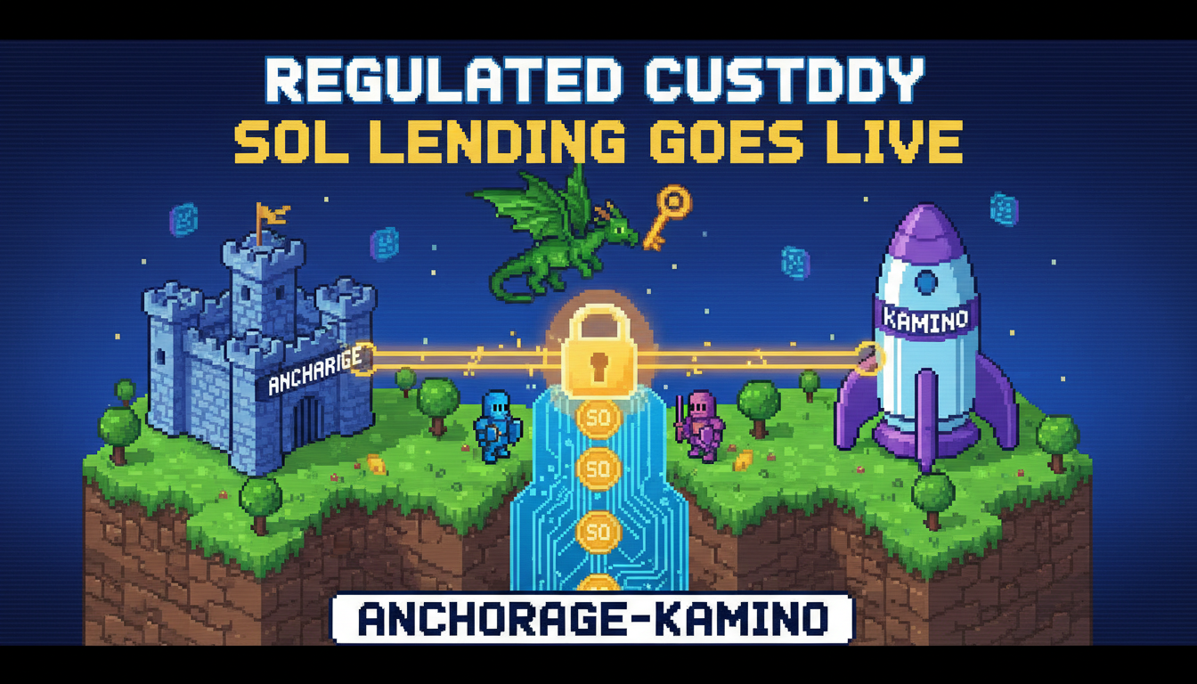 Regulated Custody SOL Lending Goes Live Via Anchorage-Kamino Regulated Custody SOL Lending Goes Live Via Anchorage-Kamino