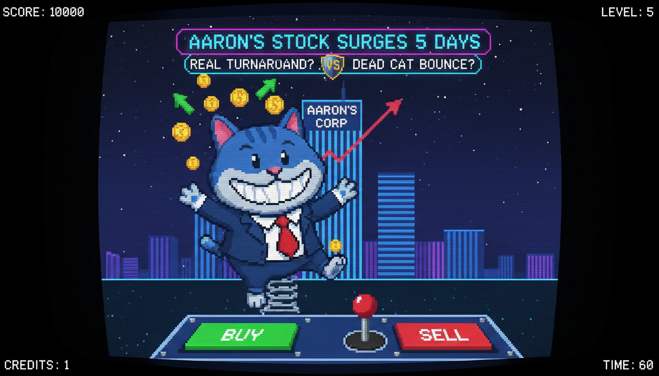 Aaron's Stock Surges 5 Days: Real Turnaround or Dead Cat Bounce?