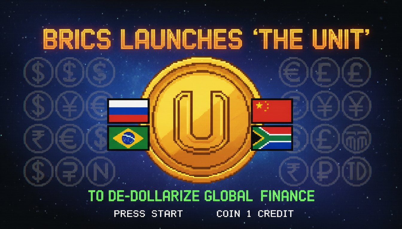 BRICS Launches "The Unit" to De-Dollarize Global Finance