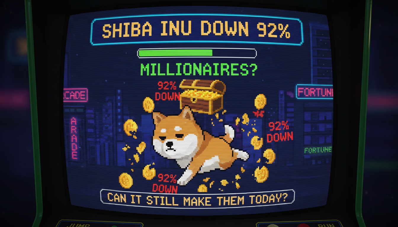 Shiba Inu Down 92%: Can It Still Make Millionaires Today?