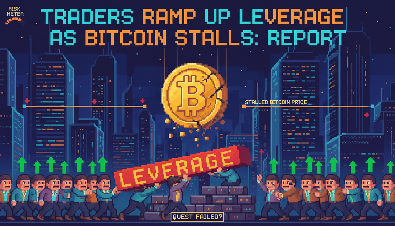 Traders Ramp Up Leverage as Bitcoin Stalls: Report Traders Ramp Up Leverage as Bitcoin Stalls: Report