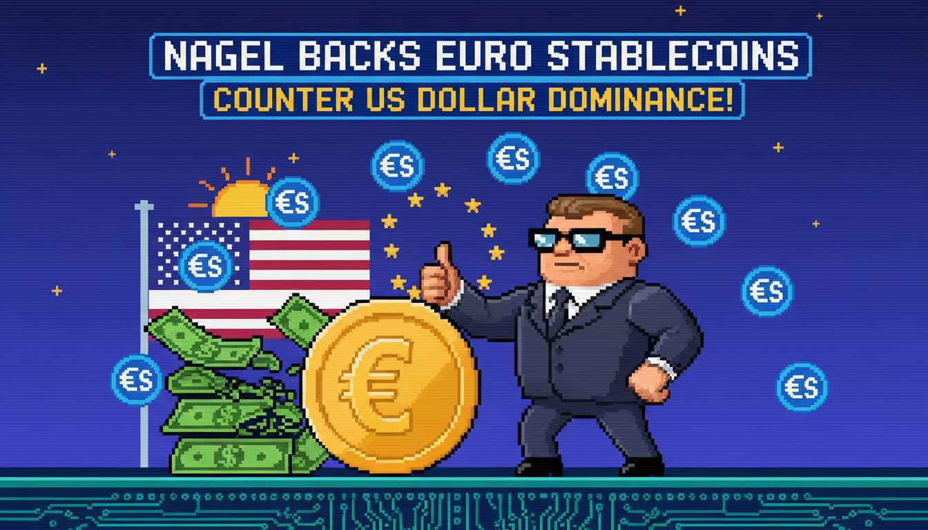 Nagel Backs Euro Stablecoins to Counter US Dollar Dominance