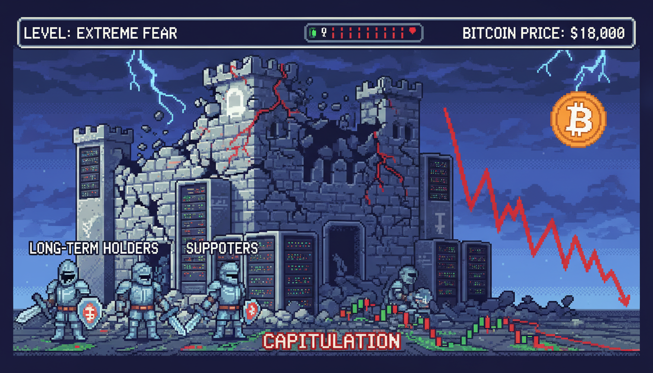 Bitcoin Long-Term Holders Capitulate as Support Weakens