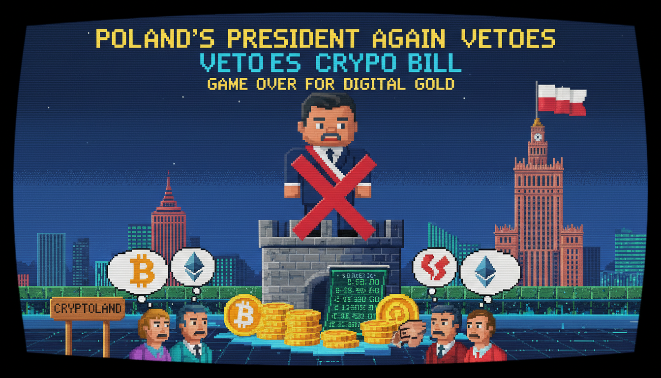 Poland’s President Again Vetoes Crypto Bill Poland’s President Again Vetoes Crypto Bill