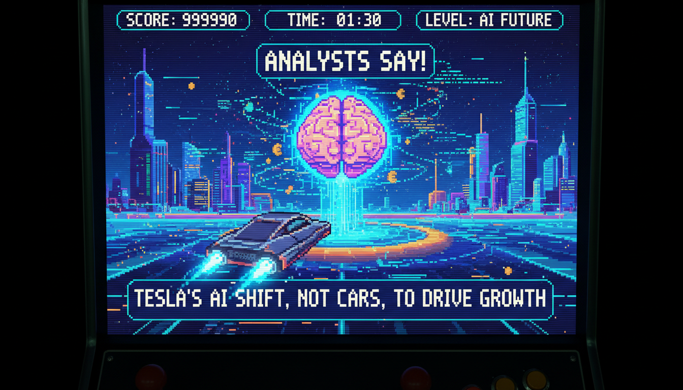 Tesla's AI Shift, Not Cars, to Drive Growth: Analysts