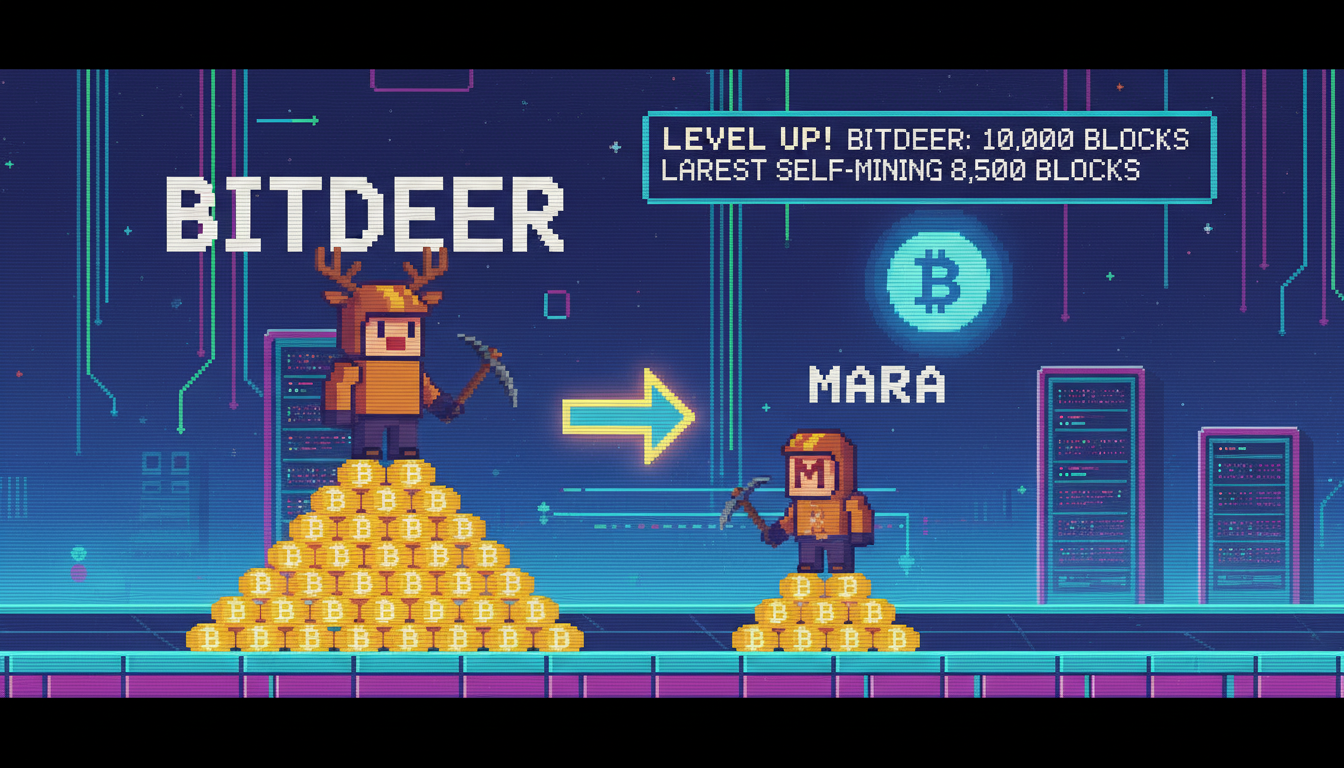 Bitdeer Overtakes MARA as Largest Self-Mining Bitcoin Firm Bitdeer Overtakes MARA as Largest Self-Mining Bitcoin Firm
