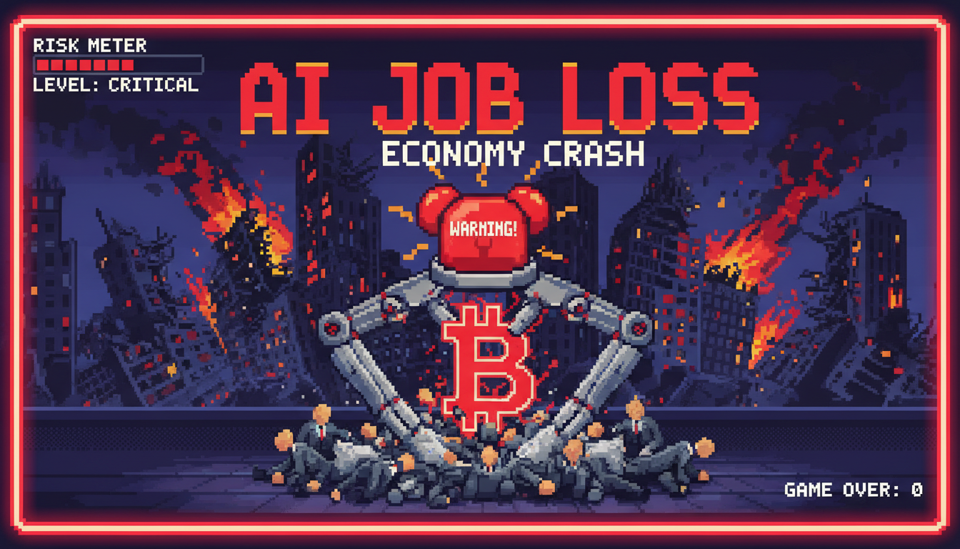 Bitcoin's AI Job Warning Flashes Red for Economy