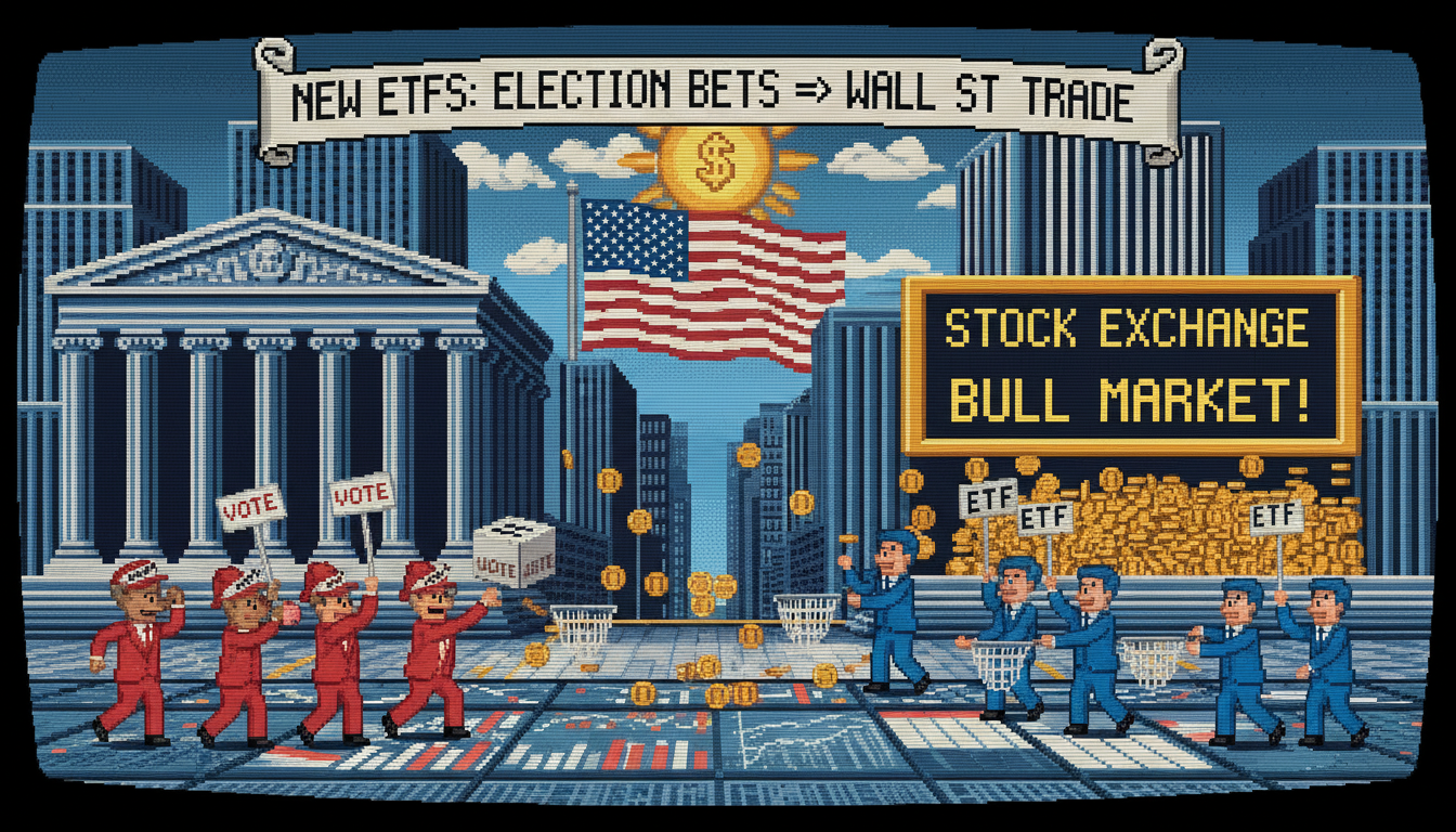 New ETFs Aim to Turn Election Bets Into Wall Street Trade