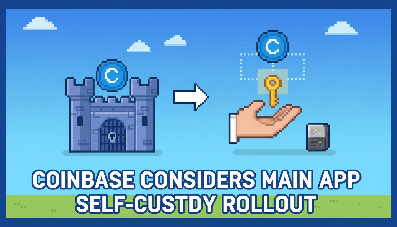 Coinbase Considers Main App Self-Custody Rollout Coinbase Considers Main App Self-Custody Rollout