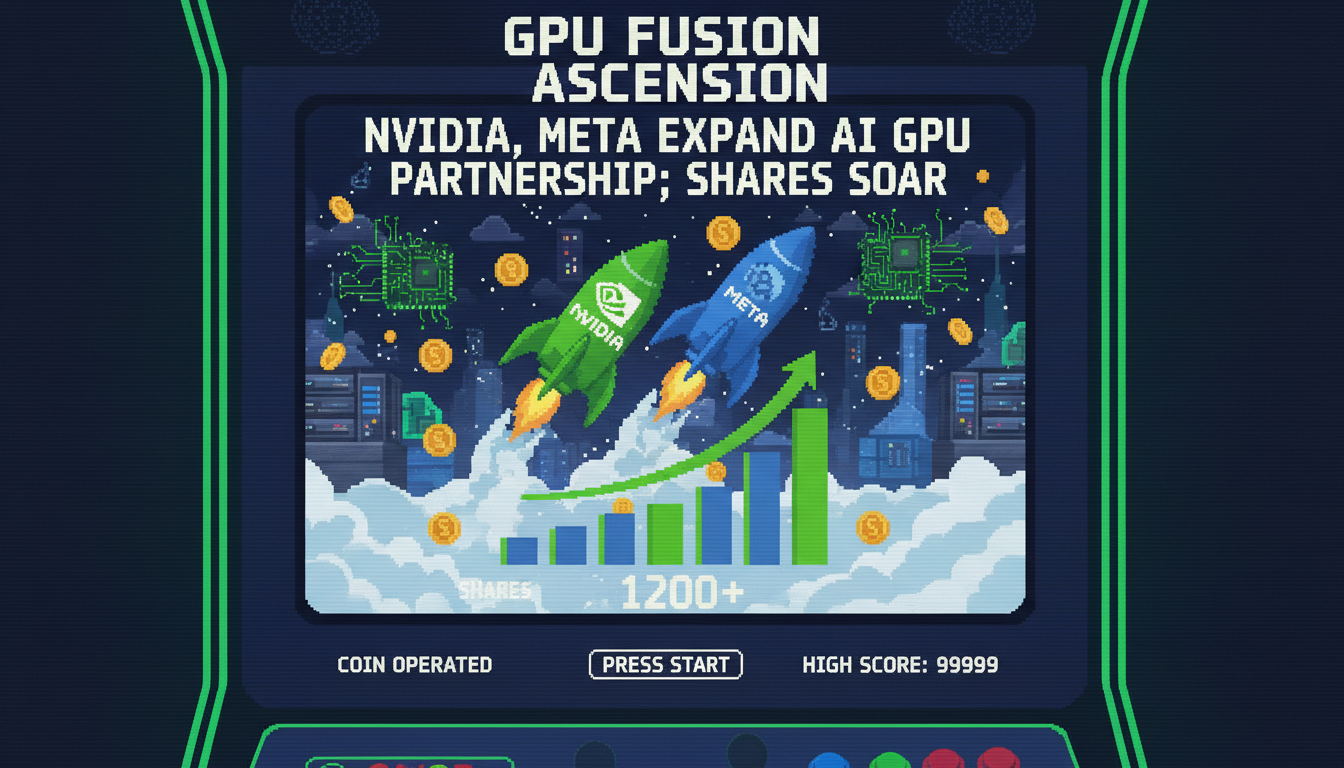Nvidia, Meta Expand AI GPU Partnership; Shares Soar Nvidia, Meta Expand AI GPU Partnership; Shares Soar