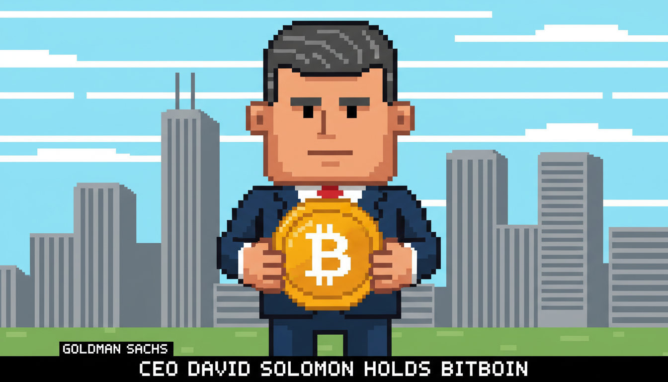 Goldman Sachs CEO David Solomon Holds Bitcoin
