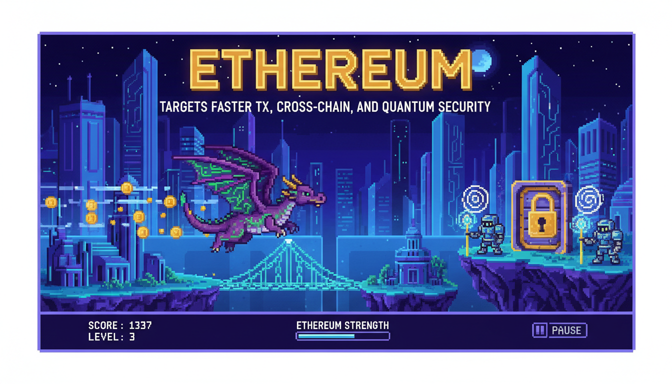 Ethereum Targets Faster TX, Cross-Chain, and Quantum Security