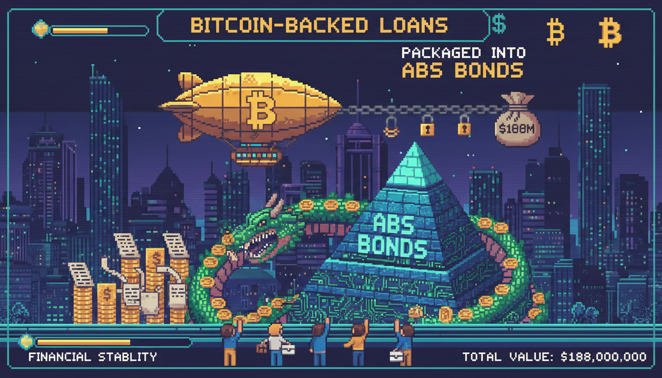 Bitcoin-Backed Loans Packaged Into $188M ABS Bonds
