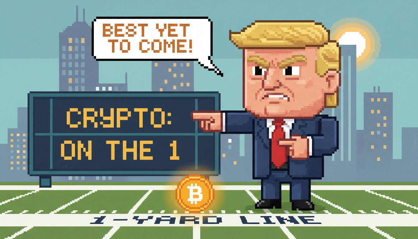Eric Trump: Crypto 'On the 1-Yard Line,' Best Yet to Come
