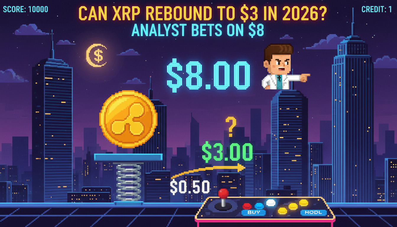 Can XRP Rebound to $3 in 2026? Analyst Bets on $8