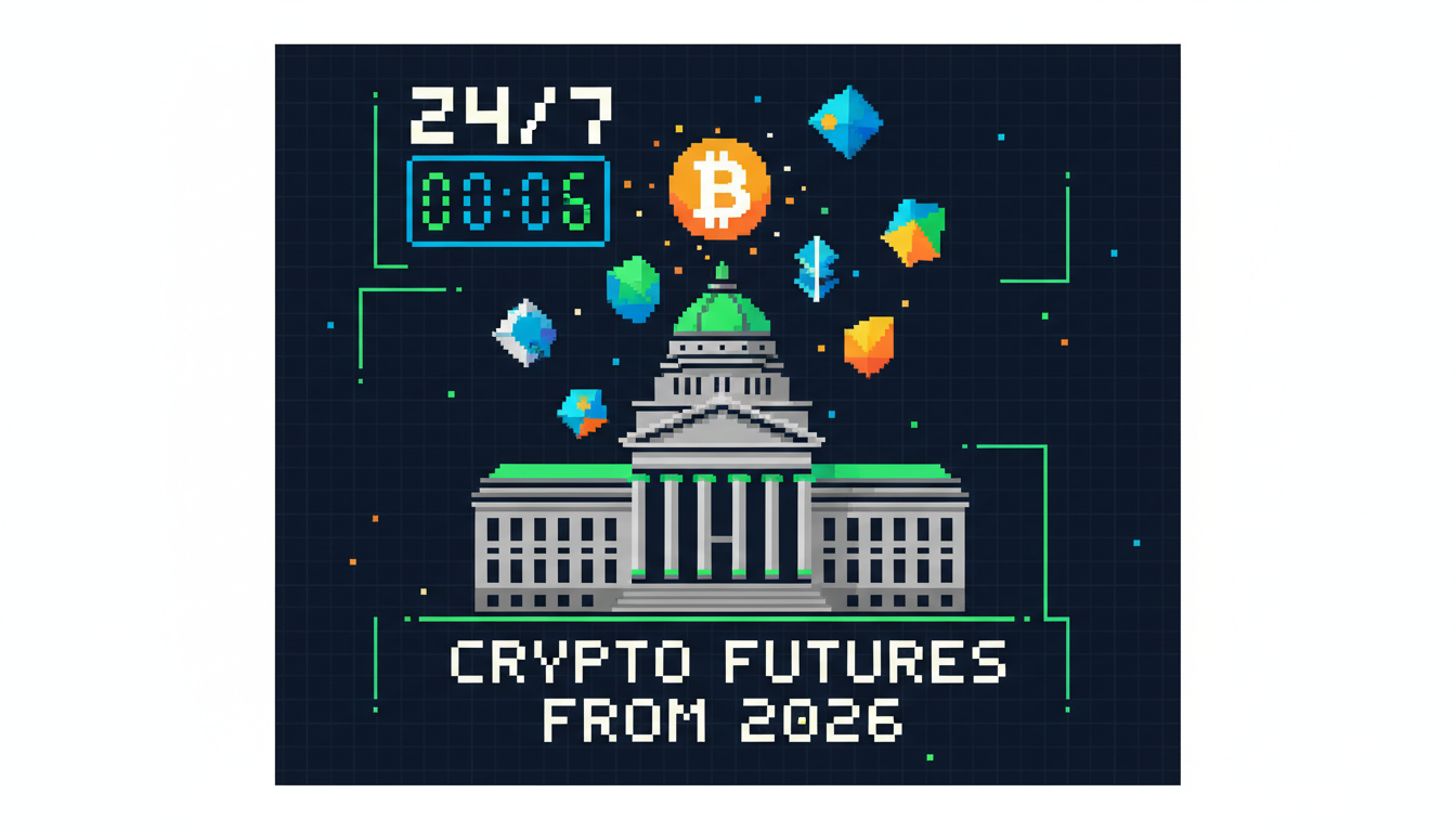 CME to Offer 24/7 Crypto Futures Trading From 2026