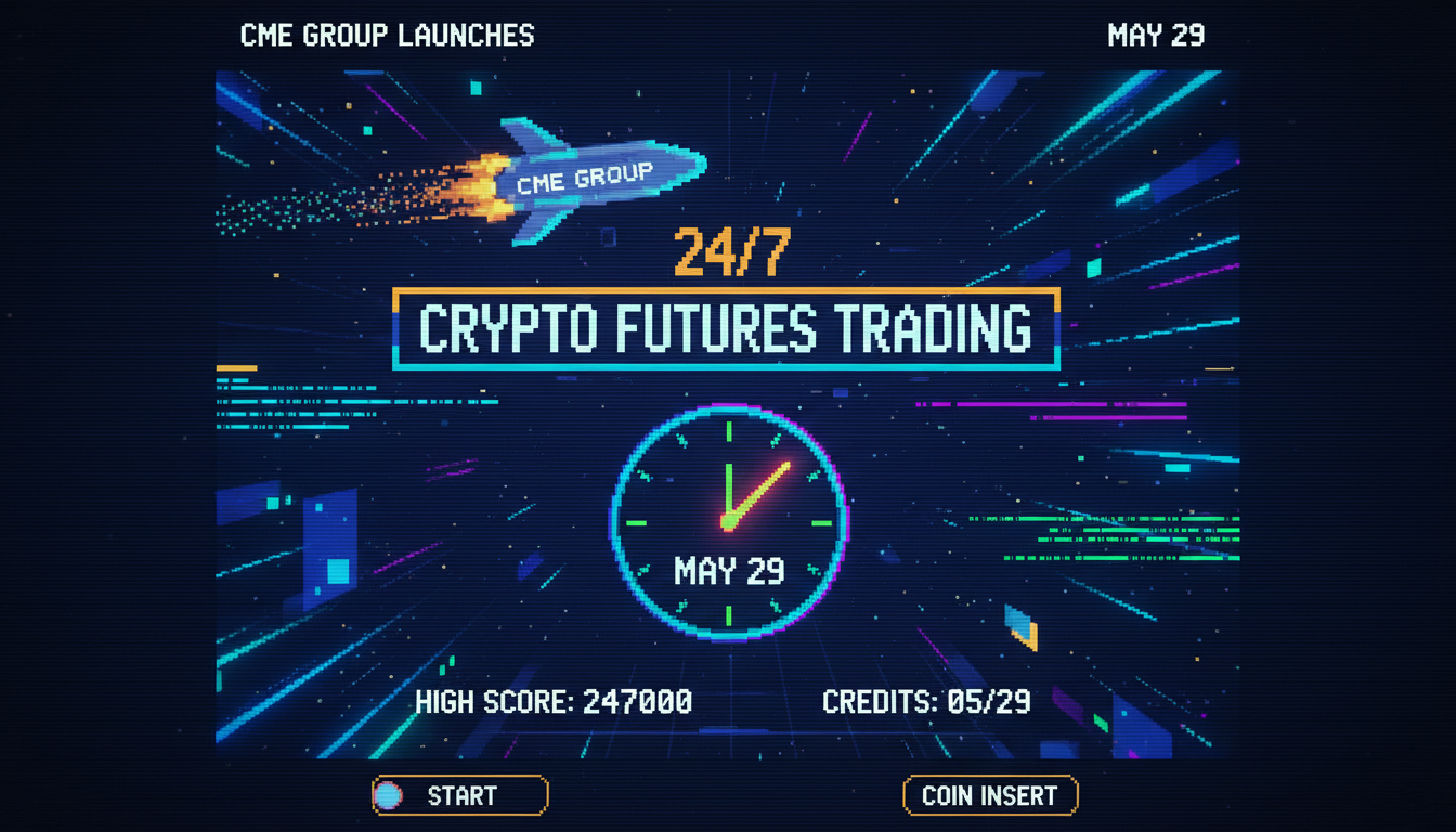 CME Group Launches 24/7 Crypto Futures Trading May 29
