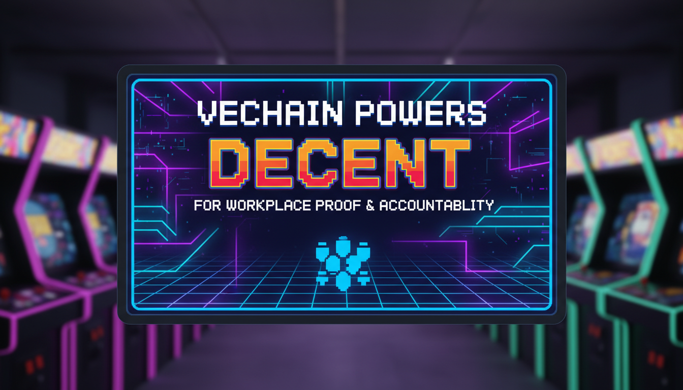 VeChain Powers Decent for Workplace Proof & Accountability