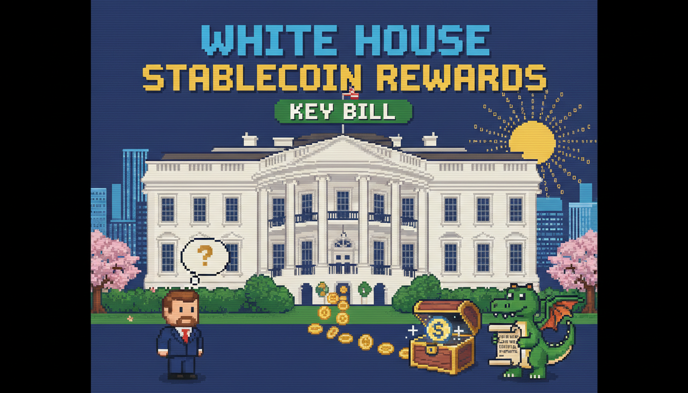 White House Seeks Path for Stablecoin Rewards in Key Bill