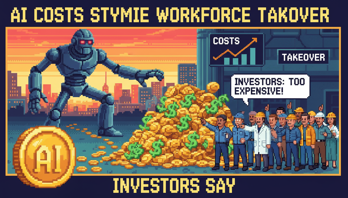 AI Costs Stymie Workforce Takeover, Investors Say