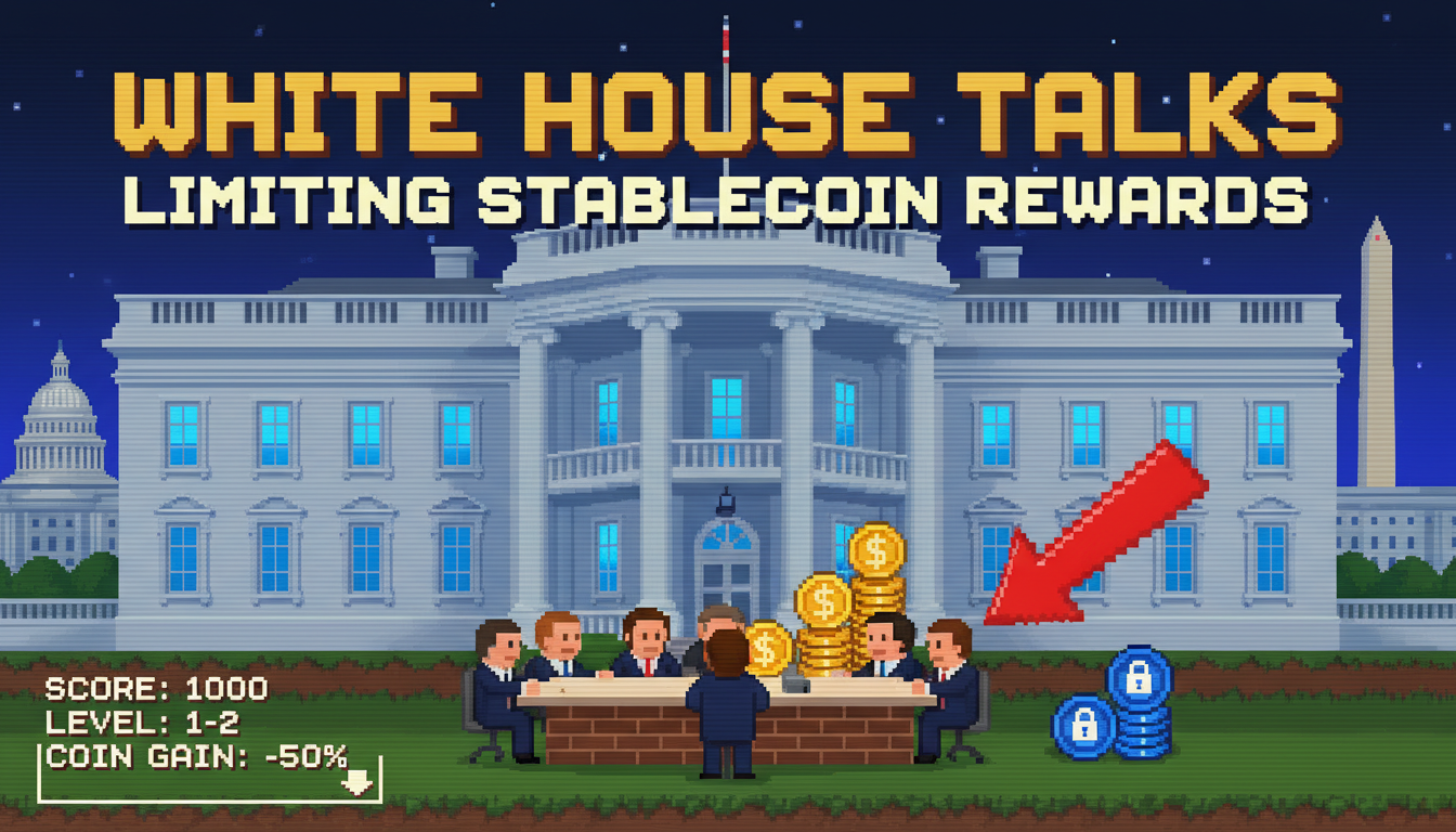 White House Focuses Talks on Limiting Stablecoin Rewards
