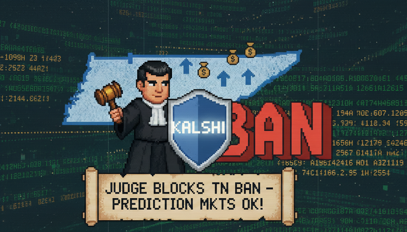 Judge Blocks Tennessee from Banning Kalshi Prediction Markets