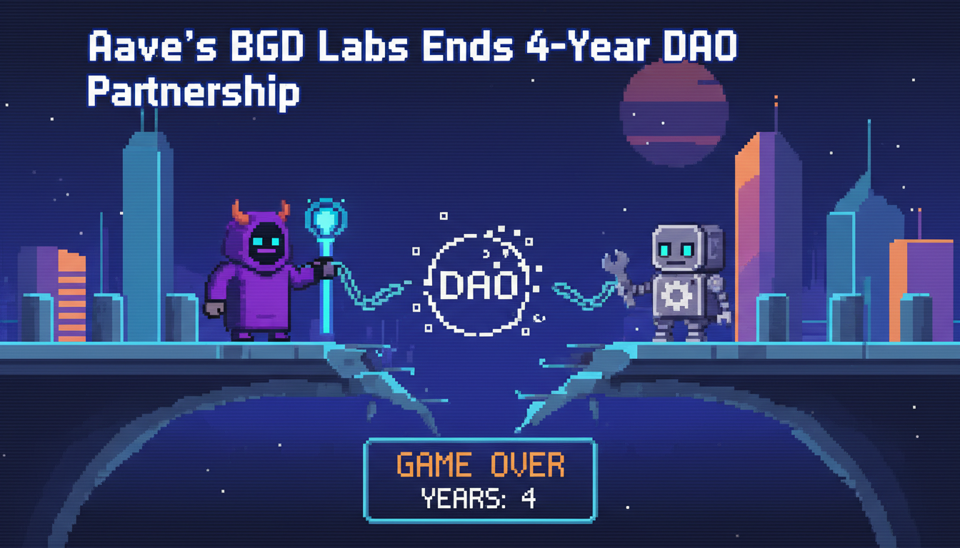 Aave’s BGD Labs Ends 4-Year DAO Partnership