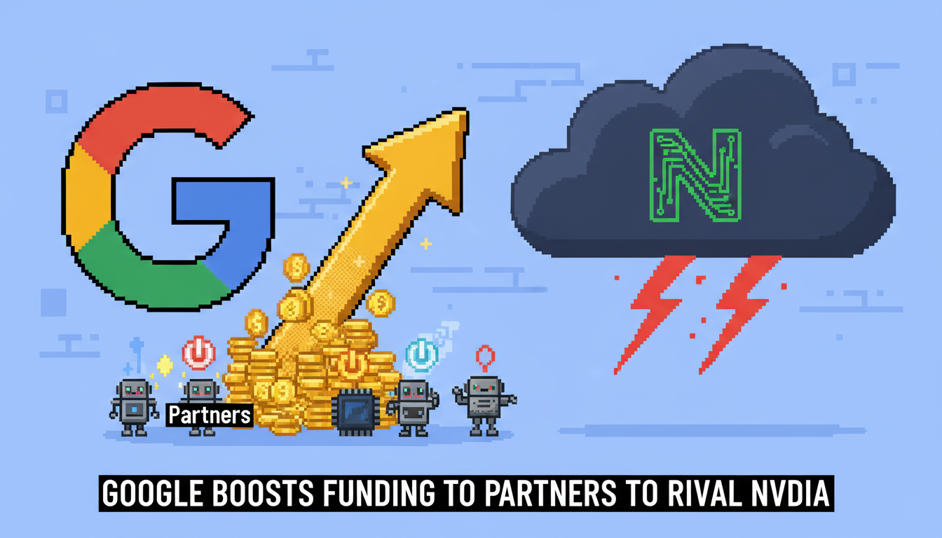 Google Boosts Funding to Partners to Rival Nvidia