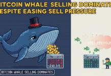 Bitcoin Whale Selling Dominates Despite Easing Sell Pressure Bitcoin Whale Selling Dominates Despite Easing Sell Pressure