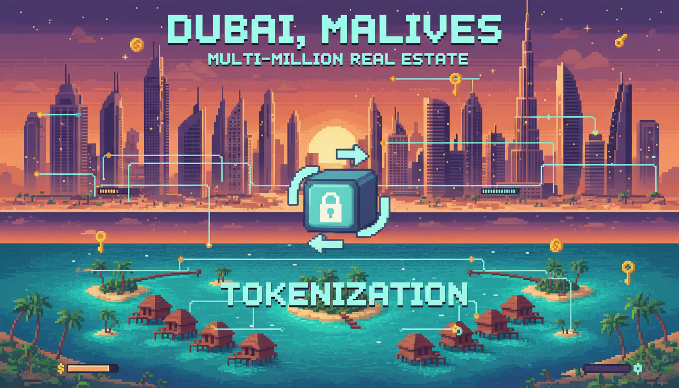 Dubai, Maldives Advance Multi-Million Real Estate Tokenization