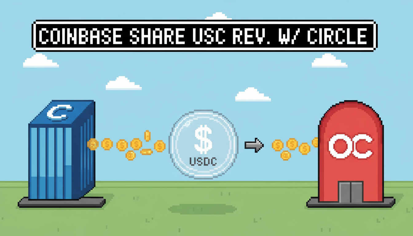 Coinbase to Share USDC Reserve Revenue With Circle