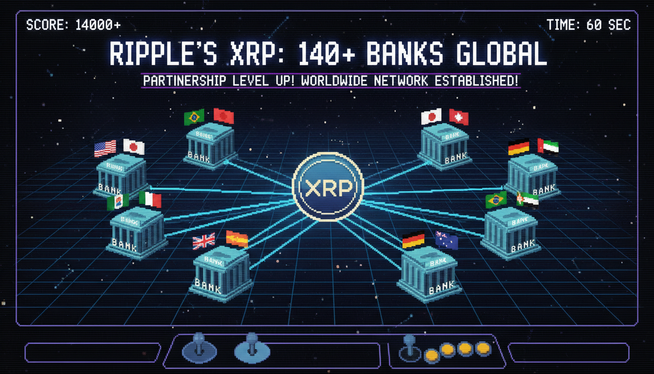 Ripple's XRP Now Partnered With Over 140 Banks Worldwide