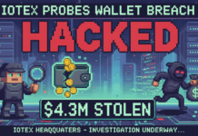 IoTeX probes wallet breach after $4.3M hack IoTeX probes wallet breach after $4.3M hack