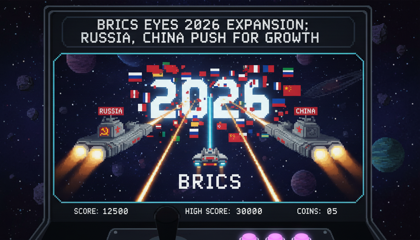 BRICS Eyes 2026 Expansion; Russia, China Push for Growth