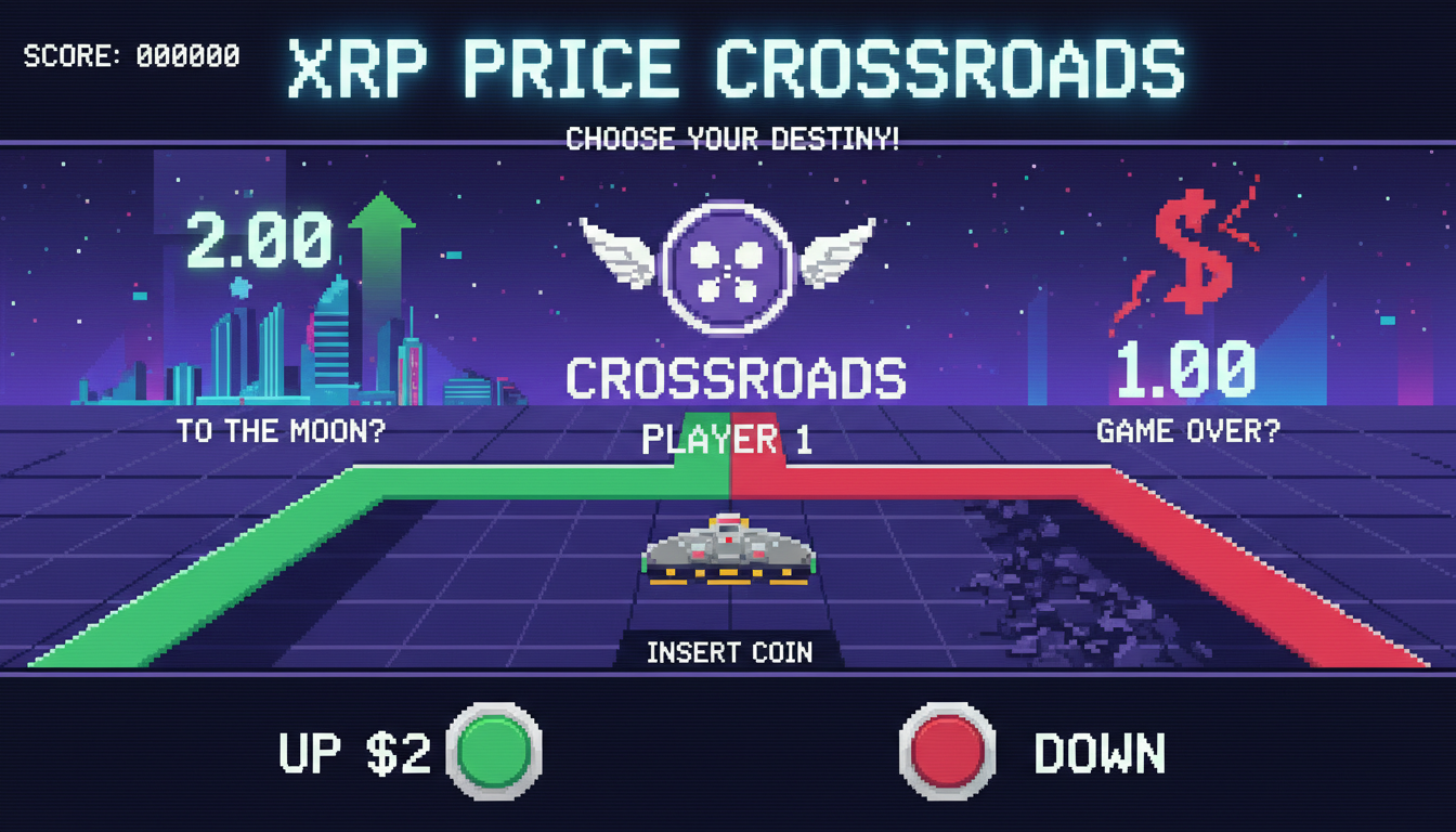 XRP's Price Crossroads: Can It Hit $2 or Crash to $1?