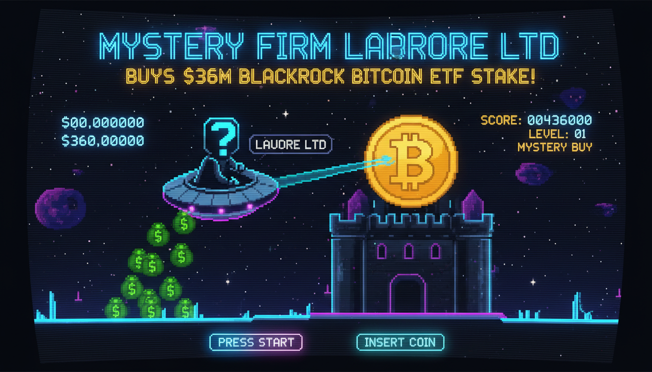 Mystery Firm Laurore Ltd Buys $436M BlackRock Bitcoin ETF Stake