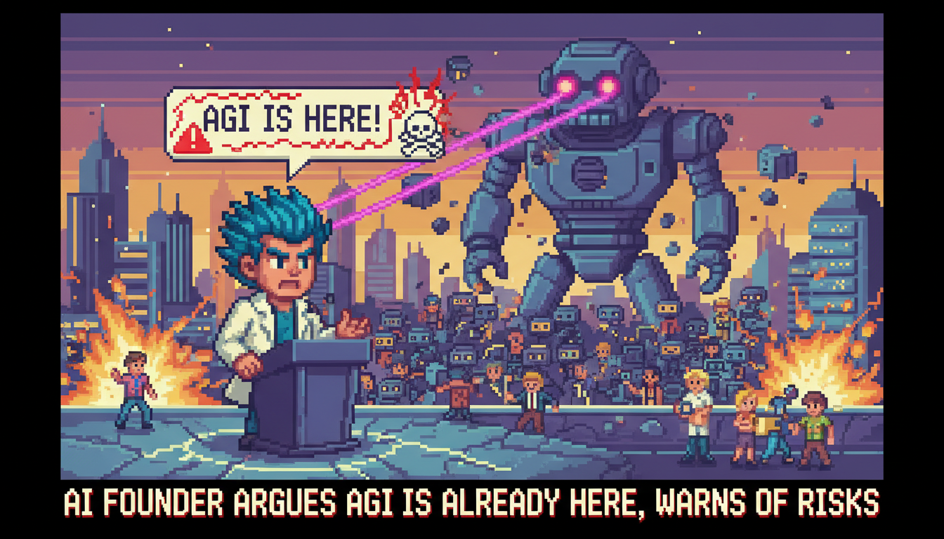 AI Founder Argues AGI Is Already Here, Warns of Risks