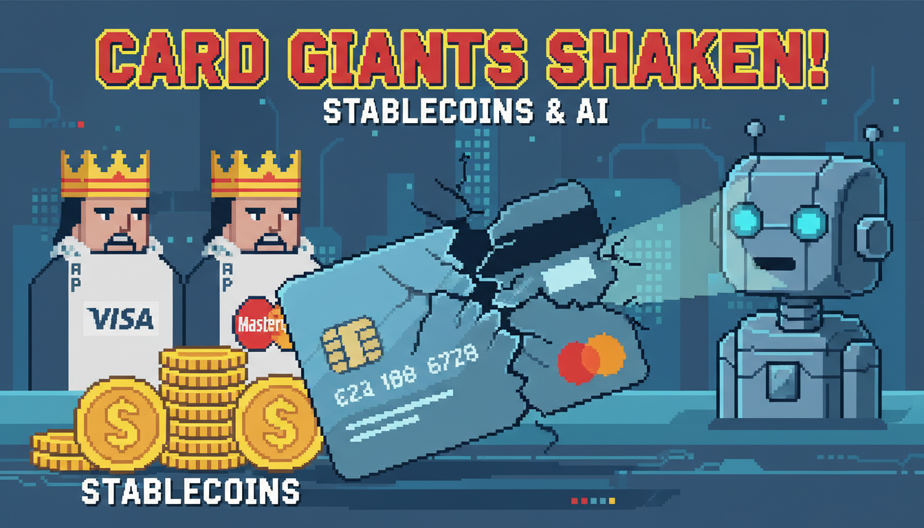 Stablecoins, AI to Shake Up Card Giants: Report