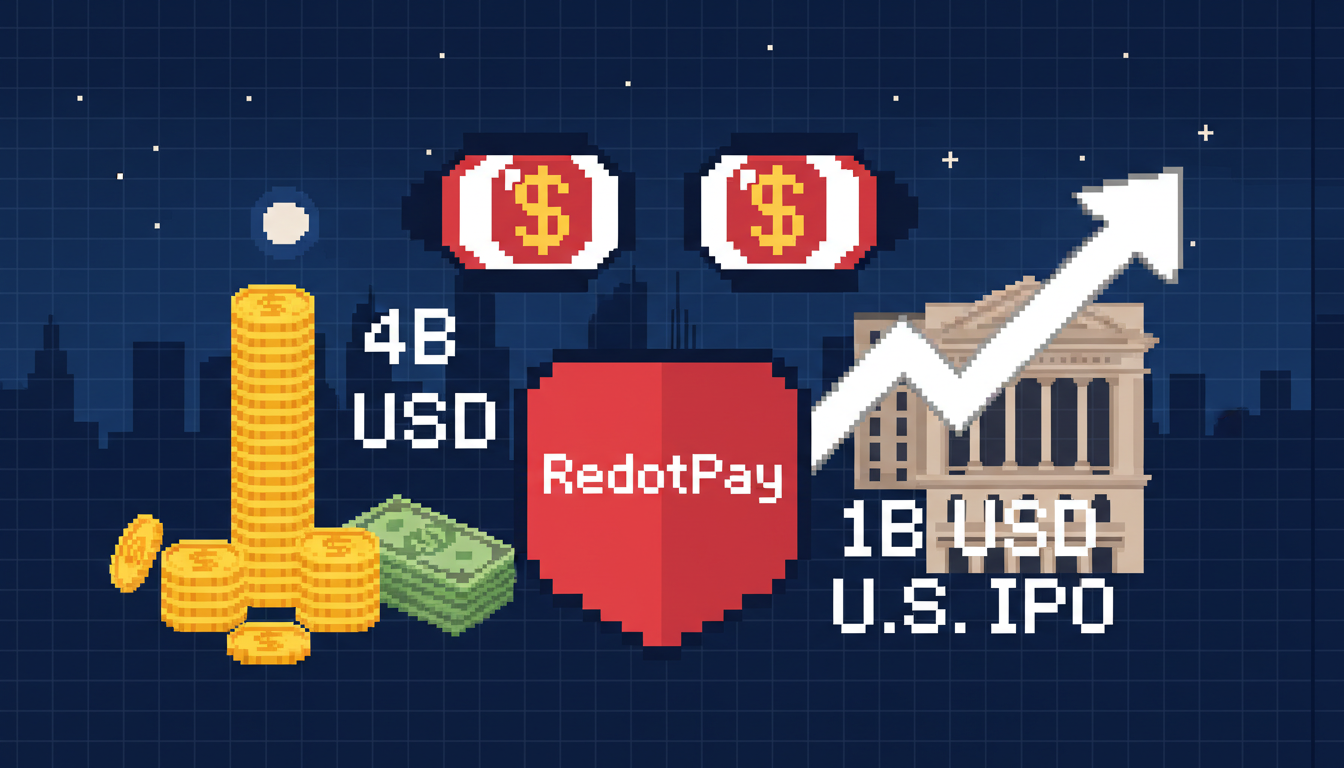 RedotPay Eyes $4B Valuation in $1B U.S. IPO