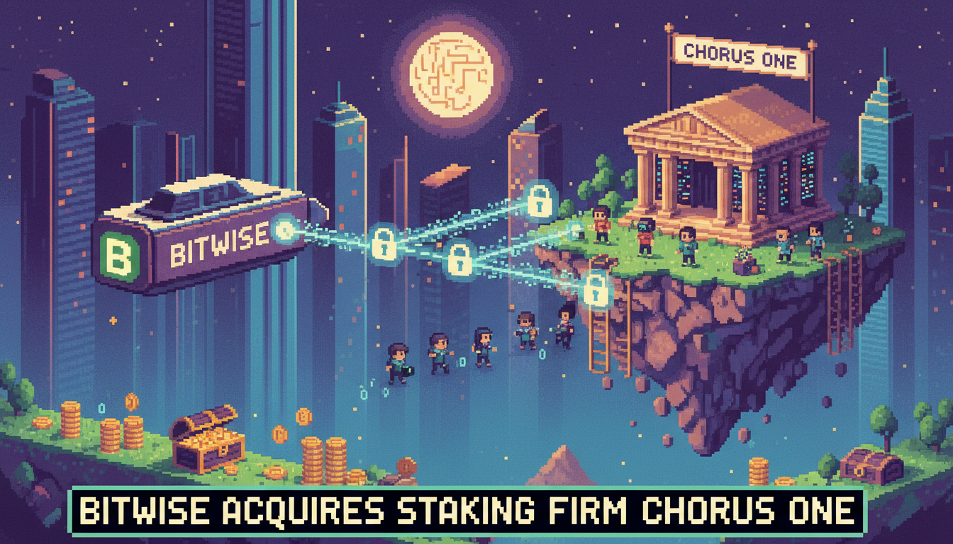 Bitwise Acquires Staking Firm Chorus One
