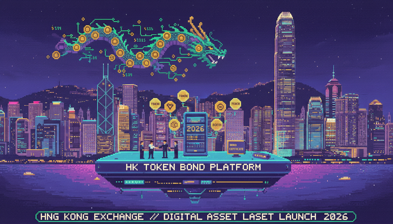 Hong Kong launches tokenized bond platform in 2026