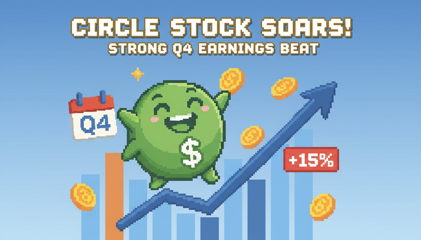 Circle Stock Soars 15%+ on Strong Q4 Earnings Beat