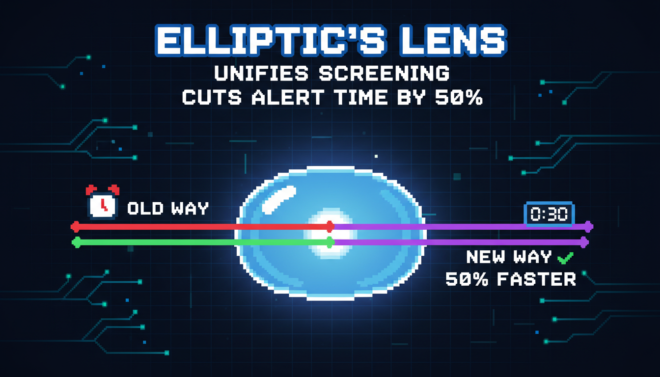 Elliptic's Lens Unifies Screening, Cuts Alert Time by 50%