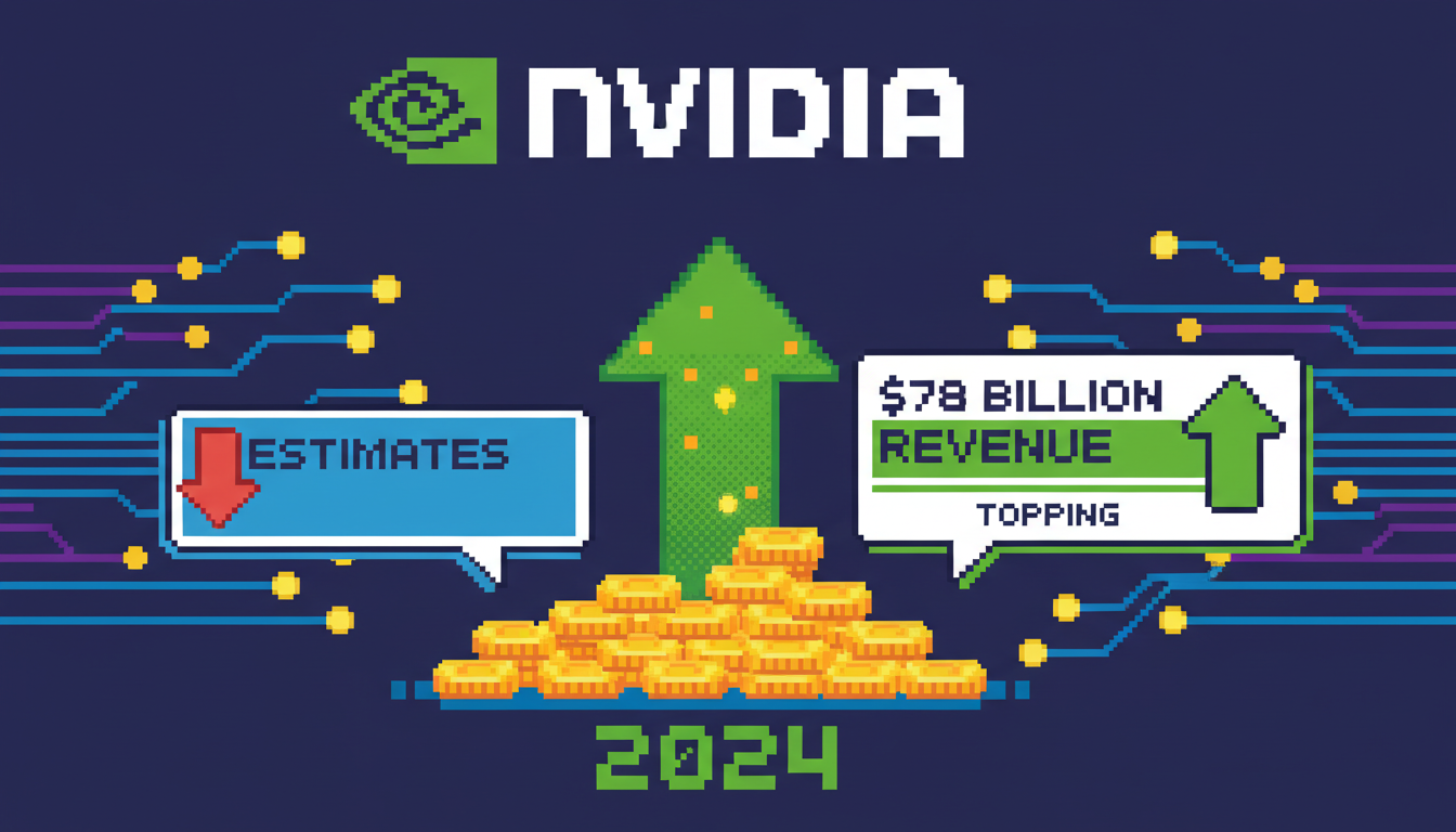 Nvidia Projects $78 Billion Revenue, Topping Estimates