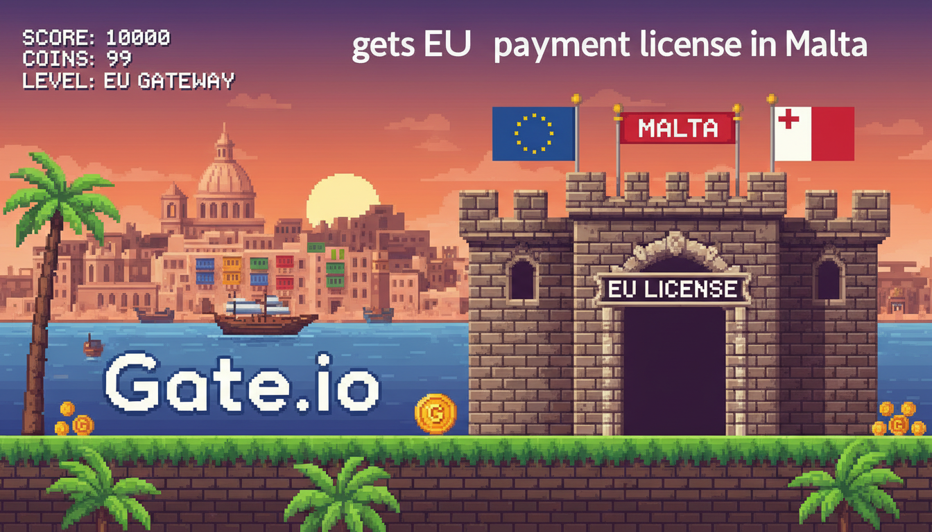 Gate.io gets EU payment license in Malta